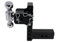 Black B&W TS20040B Drop Hitch Mount - Storage Position View | United RV Parts