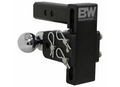 Black B&W TS10037B Dual Ball Hitch Mount - Right Side View | United RV Parts