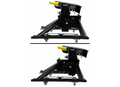 PullRite OEX Super 5th 4700 Hitch - Dual Height Comparison Side View | United RV Parts