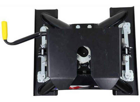 PullRite OEX Super 5th 4900 Fifth Wheel Hitch - Top-Down View of Coupling Head | United RV Parts