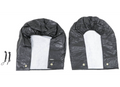 ADCO Ultra Tyre Gard Black Tire Cover Interior Lining and Securing Hardware Detail | United RV Parts