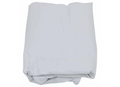 White Vinyl RV Air Conditioner Cover Installed on Rooftop Unit - Outdoor Lifestyle | United RV Parts