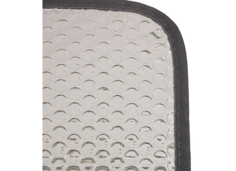 Valterra UV-Resistant RV Door Window Cover Bubble Side Close-Up - Texture Detail | United RV Parts