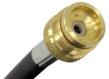Brass Threaded Propane Connector - End View | United RV Parts