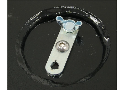 Demco 6206 GM Truck Tow Bracket Center Pivot Wing Nut Hardware Detail | United RV Parts