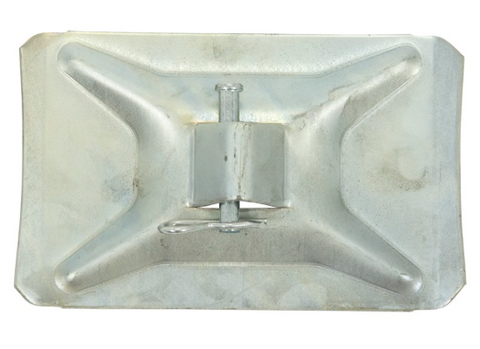 Stromberg Carlson LG119225 Landing Gear Foot with Cotter Pin Secured - Top View | United RV Parts