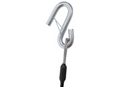 Galvanized Steel Safety Cable Hook Hardware - Close-Up | United RV Parts