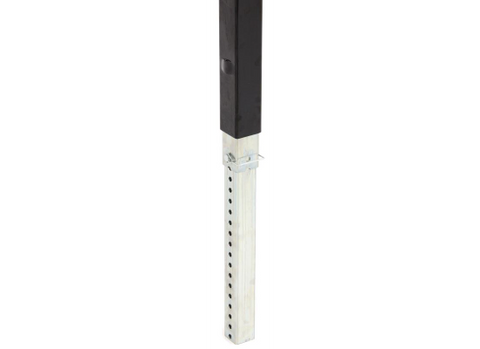 Black Steel Landing Gear Leg - Extended View LG-179014 | United RV Parts