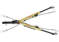 Gold Demco Dominator Tow Bar - Extended Position Top View | United RV Parts