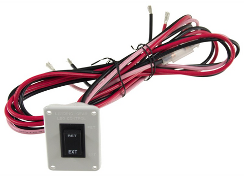 RV Landing Gear Control Switch with Wiring Harness - Close Up | United RV Parts