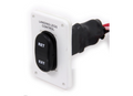 White Landing Gear Control Switch RET EXT Buttons - Close-up Detail | United RV Parts