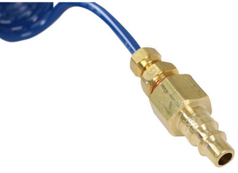 SMI 6296 Air Jumper Brass Male Barbed End Detail - Spartan RV Chassis Brake Line | United RV Parts