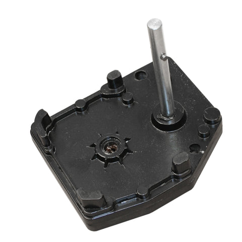 Black Composite RV Landing Gear Gearbox LG-179015 - Bottom View | United RV Parts