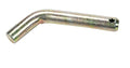 Gold Zinc-Plated Steel 5/8" Hitch Pin - Angled View Showing Cotter Hole | United RV Parts