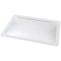 White Polycarbonate RV Skylight 18x36 Bubble Dome - Angled Top View | United RV Parts