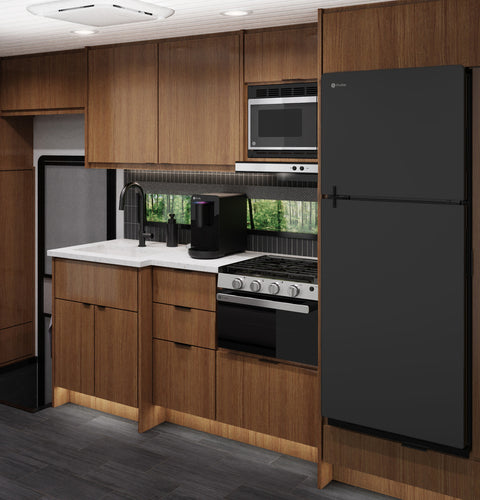 GE Profile | RV Refrigerator | PPV10R5YRBB | 9.8 Cubic Foot | 12 Volt DC | Black