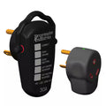 Black Progressive Industries PSK-30 30 Amp RV Surge Protector Kit - Side View | United RV Parts