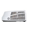 White GE Appliances GRCS13XHHW RV Air Conditioner - Side View Showing Condenser Vents | United RV Parts