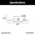Furrion Single Zone Controller Specifications Diagram - Technical Dimensions | United RV Parts
