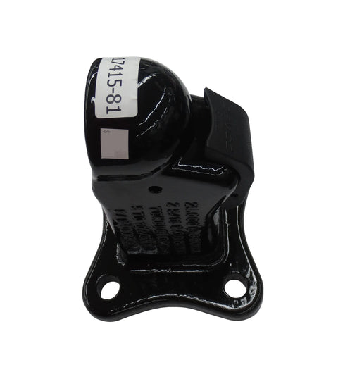 Black Plate-Mount Hitch Coupler - Side Profile View | United RV Parts