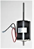 Black Dometic 30720 RV Furnace Motor - Angled View with Wiring | United RV Parts