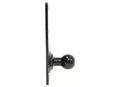 Black Steel Trailer Sway Control Ball with Mounting Plate - Side Profile View | United RV Parts