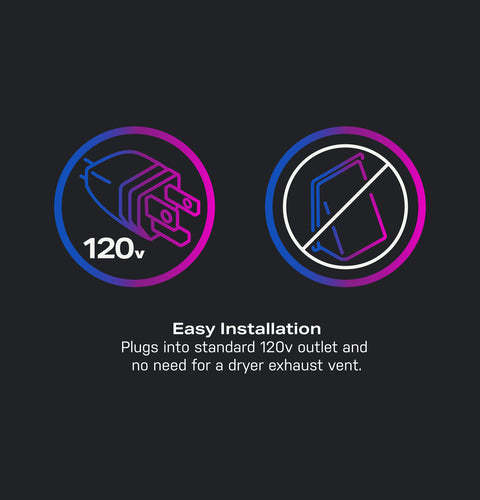 120V Plug-in Installation with Ventless Technology - Feature Graphic | United RV Parts