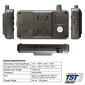 Grey TST 507 Display Unit - Multiple Angle Views with Specifications | United RV Parts
