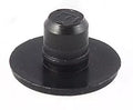 Black Plastic Slide Out Wear Tab 103480 - Top View | United RV Parts
