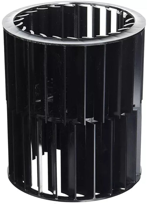 Black Plastic Coleman Blower Wheel 1472A1191 - Angled View | United RV Parts