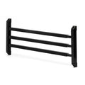 Black Aluminum RV Screen Door Push Bar - Front View | United RV Parts