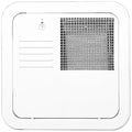 Suburban RV Water Heater Access Door 6255APW 6 Gallon Flush Mount White - Front View | United RV Parts