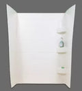 Specialty Recreation SW2436W White Plastic RV Shower Wall 24x36x66 - Front View | United RV Parts