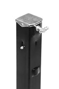 Black Steel Venture Follow Leg Landing Gear - Detail View | United RV Parts