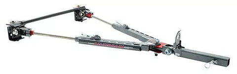 Black Steel Roadmaster BlackHawk 2 All-Terrain Tow Bar - Folded Storage Position | United RV Parts