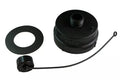 Black Thetford Sani-Con Sewer Hose Nozzle Cap 97514 - Component View | United RV Parts