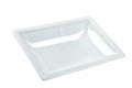 White Acrylic RV Skylight Inner Dome N1518 - Angled View | United RV Parts