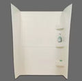 Parchment Specialty Recreation SW2436P Shower Wall with Built-in Shelves - Front View | United RV Parts