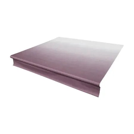Burgundy Fade Vinyl RV Awning Replacement Fabric Rolled - Angled View | United RV Parts