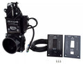 Black Valterra EZ Valve Electric Waste Valve E40-8 Complete Kit - Flat Layout | United RV Parts