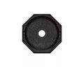 Black Rubber SnapPad HiWay 10 Jack Pad - Top View | United RV Parts