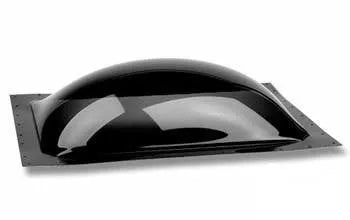 Smoke Acrylic RV Skylight Rectangular 18x30 - Top Angle View | United RV Parts